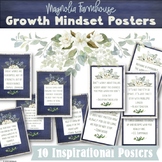 Growth Mindset Inspirational Posters Magnolia Farmhouse FREEBIE