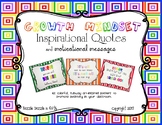 Growth Mindset Inspirational Quotes and Motivational Messa