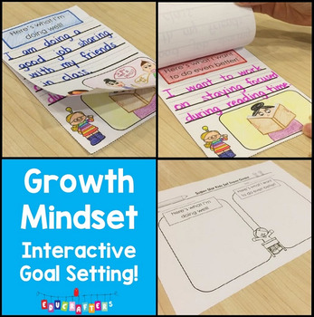 Preview of Growth Mindset: Interactive Goal Setting FREEBIE