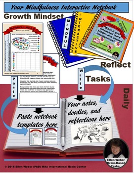 Preview of Growth Mindset Interactive Notebook ( Grades 6 to 12+)