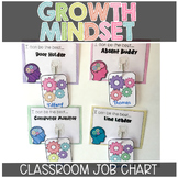 Job Chart for the Classroom Growth Mindset Themed {EDITABLE too!}