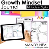 Growth Mindset Journal Activities | Digital + Printable