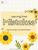 Growth Mindset: Learning from Mistakes Worksheets
