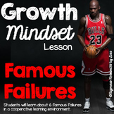 Growth Mindset Lesson - Famous Failures
