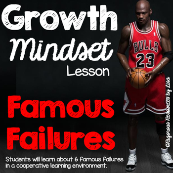 Preview of Growth Mindset Lesson - Famous Failures