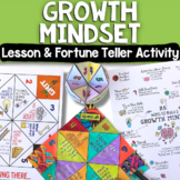Growth Mindset Lesson + Fortune Tellers: Fun School Counse