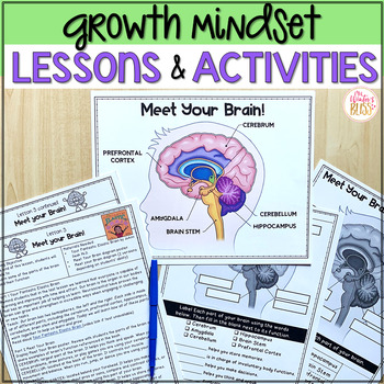Preview of Growth Mindset Activities and Lessons