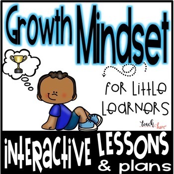 Preview of Growth Mindset Lessons Kindergarten First Grade Second Grade