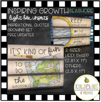 Preview of Inspiring Growth Light Box Inserts
