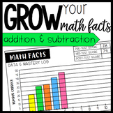 Growth Mindset Math Fluency - Addition & Subtraction Facts