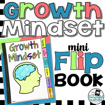 Preview of Growth Mindset Mini Flip Book