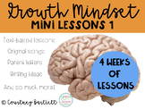 Growth Mindset Mini Lessons 1