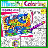 Growth Mindset & Motivational Coloring Sheets - Set 2