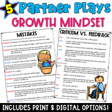 Growth Mindset Partner Plays: Reading Comprehension and Fl