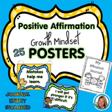 Growth Mindset Posters for the Classroom  Positive Affirma