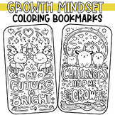Growth Mindset Positive Affirmations Thinking Coloring Pag