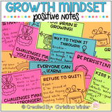 Growth Mindset Positive Notes of Encouragement