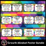 Growth Mindset Posters Bundle