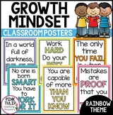 Growth Mindset Poster Set - Classroom Decor