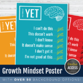 Growth Mindset Poster: "The Power of Yet"