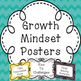 Growth Mindset Poster and/or Bulletin Board signs