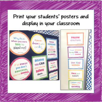 Growth Mindset Posters Activity | Inspirational Quotes l Motivational ...