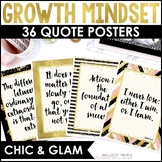 36 Growth Mindset Posters - Chic & Glam Classroom Decor