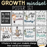 Growth Mindset Posters (Farmhouse)
