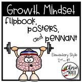Growth Mindset Posters Flipbook Activities Bookmarks Penna