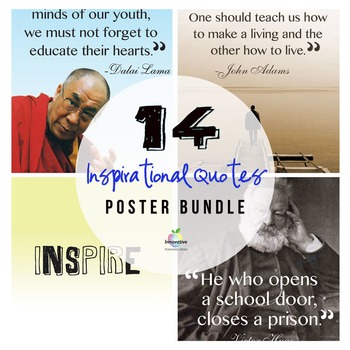 Preview of Growth Mindset Posters | Motivation | Inspire | Mindfulness | Classroom Decor