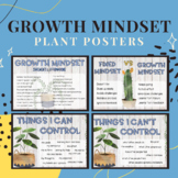 Growth Mindset Posters - Plant theme