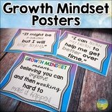 Growth Mindset Posters - SEL Classroom Decor