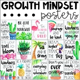 Growth Mindset Posters - Tropical Theme