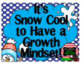 Growth Mindset Posters and Writing Activities (Snowman Win
