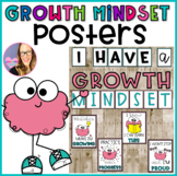 Growth Mindset Posters for Bulletin Board