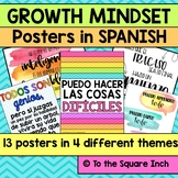 Growth Mindset Posters in Spanish