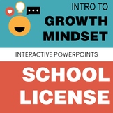 Growth Mindset PowerPoint SCHOOL LICENSE
