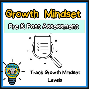 Preview of Growth Mindset | Pre and Post Assessment