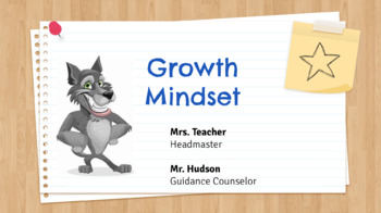 Preview of Growth Mindset Presentation