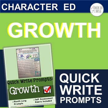 Preview of Growth Quick Write