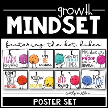Preview of Growth Mindset Quote Posters