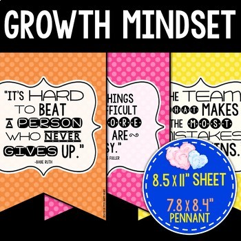 Preview of Growth Mindset Quotes