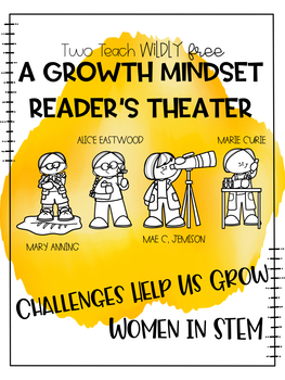 Preview of Growth Mindset Reader's Theater #1 of 4- Science Edition
