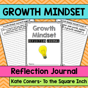Preview of Growth Mindset Reflection Journal