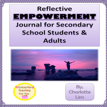 Preview of Growth Mindset Reflection Journal for High School Students & Adults