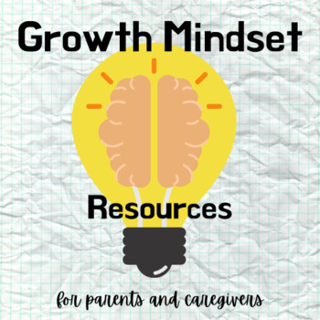 Preview of Growth Mindset Resource list