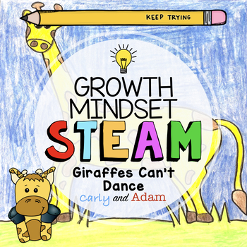 Preview of Giraffe's Can't Dance Drawing Growth Mindset STEAM Activity