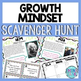 Growth Mindset Scavenger Hunt- Back to School - Reading Co