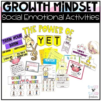 Preview of Growth Mindset - Social Emotional Learning