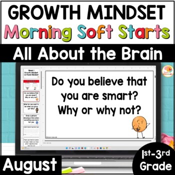 November Growth Mindset Soft Starts Activities: Morning Meeting Slides &  Worksheets for 1st, 2nd, and 3rd Grade in 2023